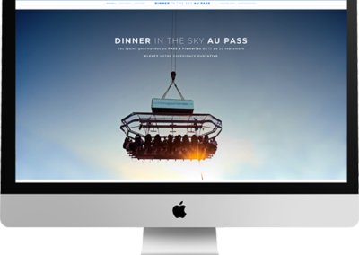 Dinner In The Sky au Pass • Évènementiel